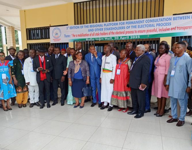 Les acteurs du processus électoral de la Région du Centre en conclave